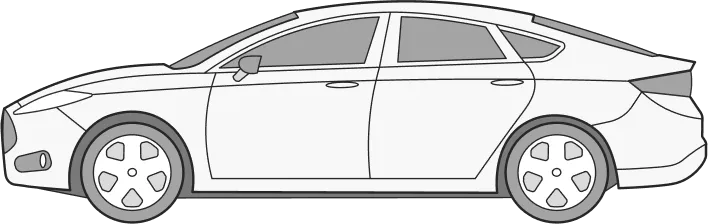 Автомобиль сбоку